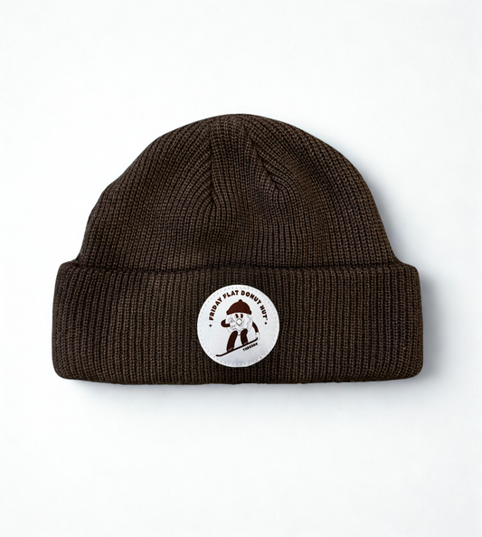 Friday Flat Donut Hut Beanie